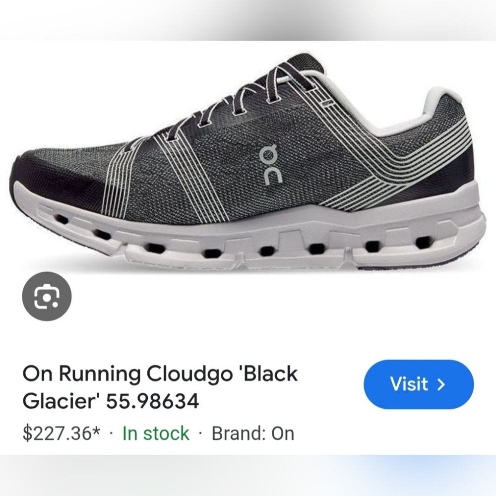 On Running Cloudgo Upgraded Cloudtec Mesh Gray/Wh… - image 2